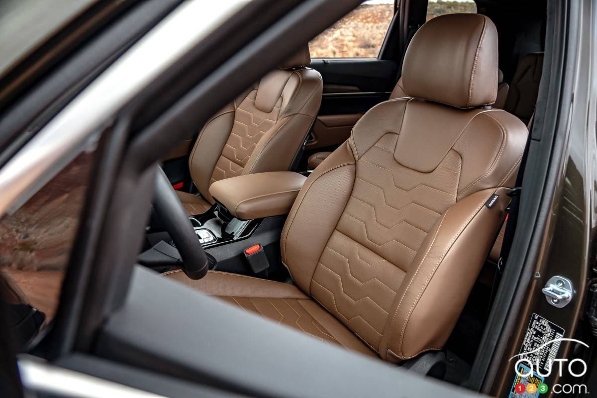 Kia Telluride, sièges